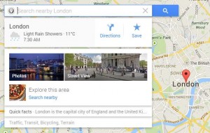 Google Maps Local Search 