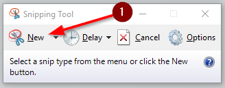 windows snipping tool