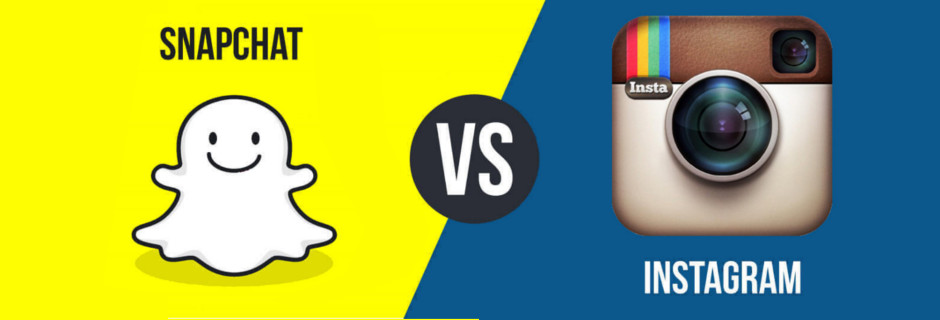 Snapchat versus Instagram stories